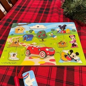 Melissa & Doug Mickey Mouse Clubhouse Magnetic Puzzle Game